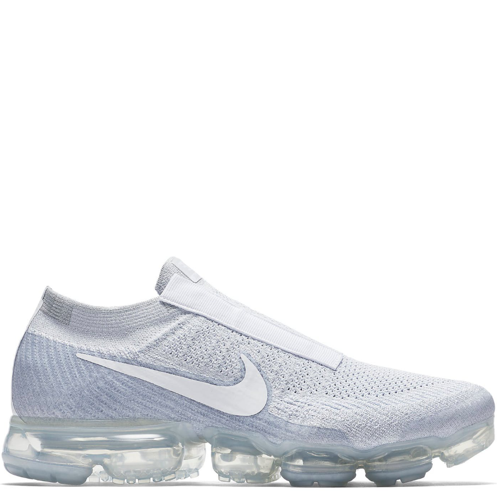 Nike Air VaporMax SE Laceless Pure Platinum Pluggi