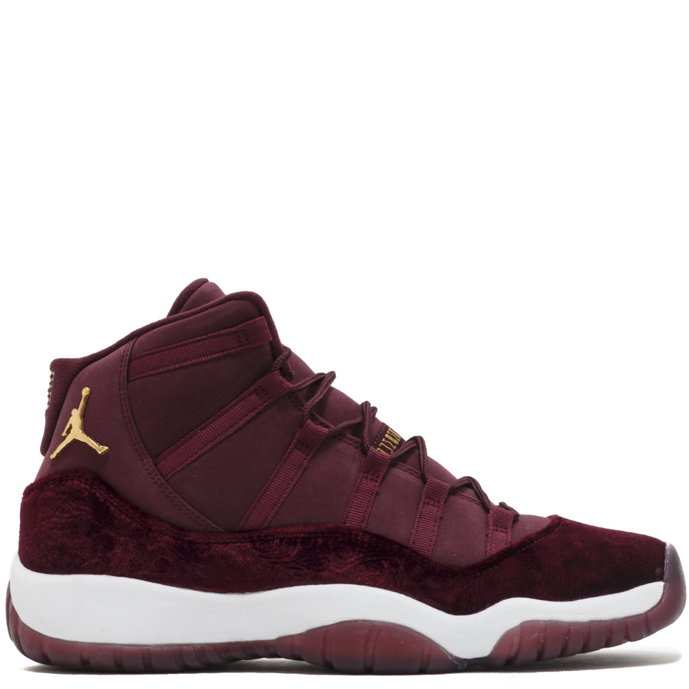 Jordan 11 maroon velvet 2025