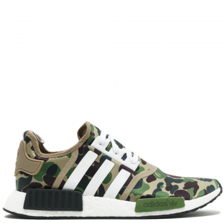 Adidas NMD R1 Bape 'Olive Camo' (BA7326)