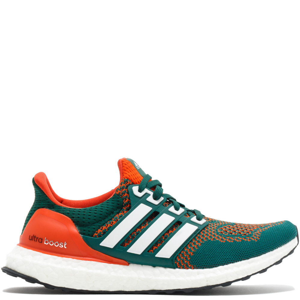 Adidas ultra boost 1.0 miami hurricanes on sale