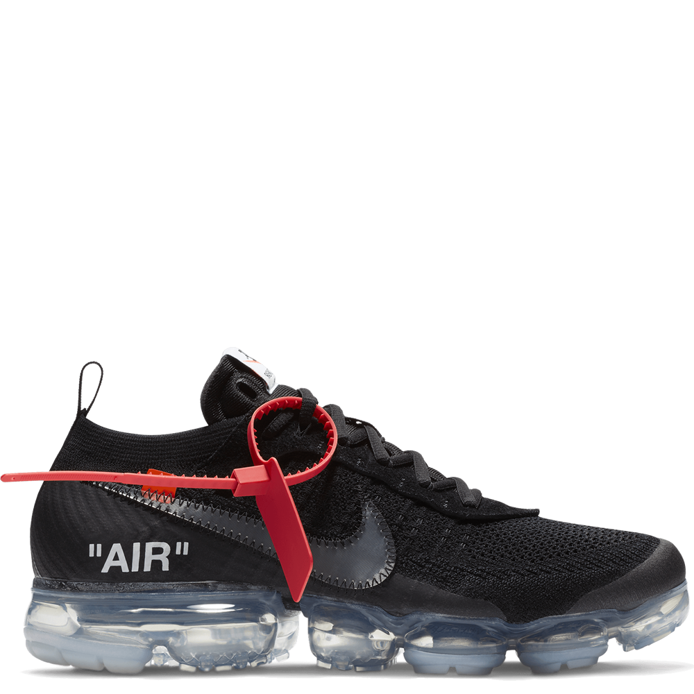 nike air vapormax off white black