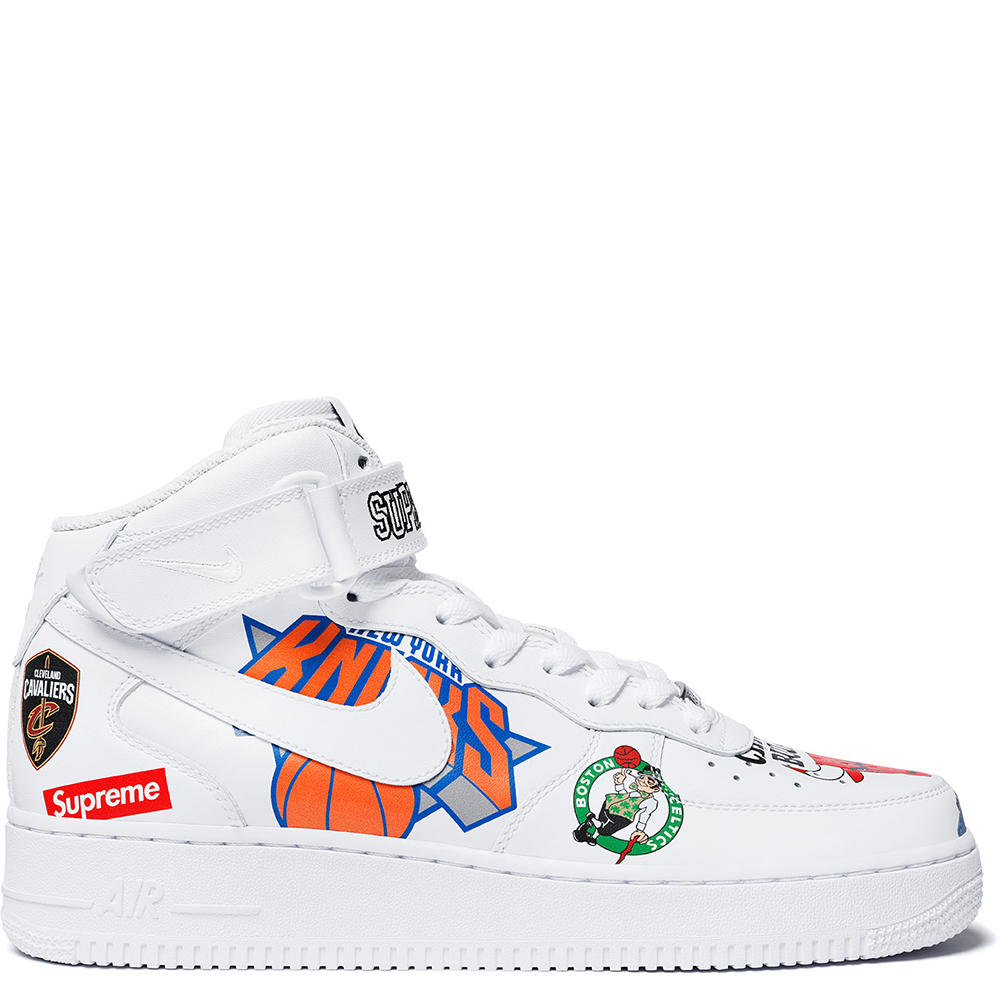 nike air force 1 mid supreme nba