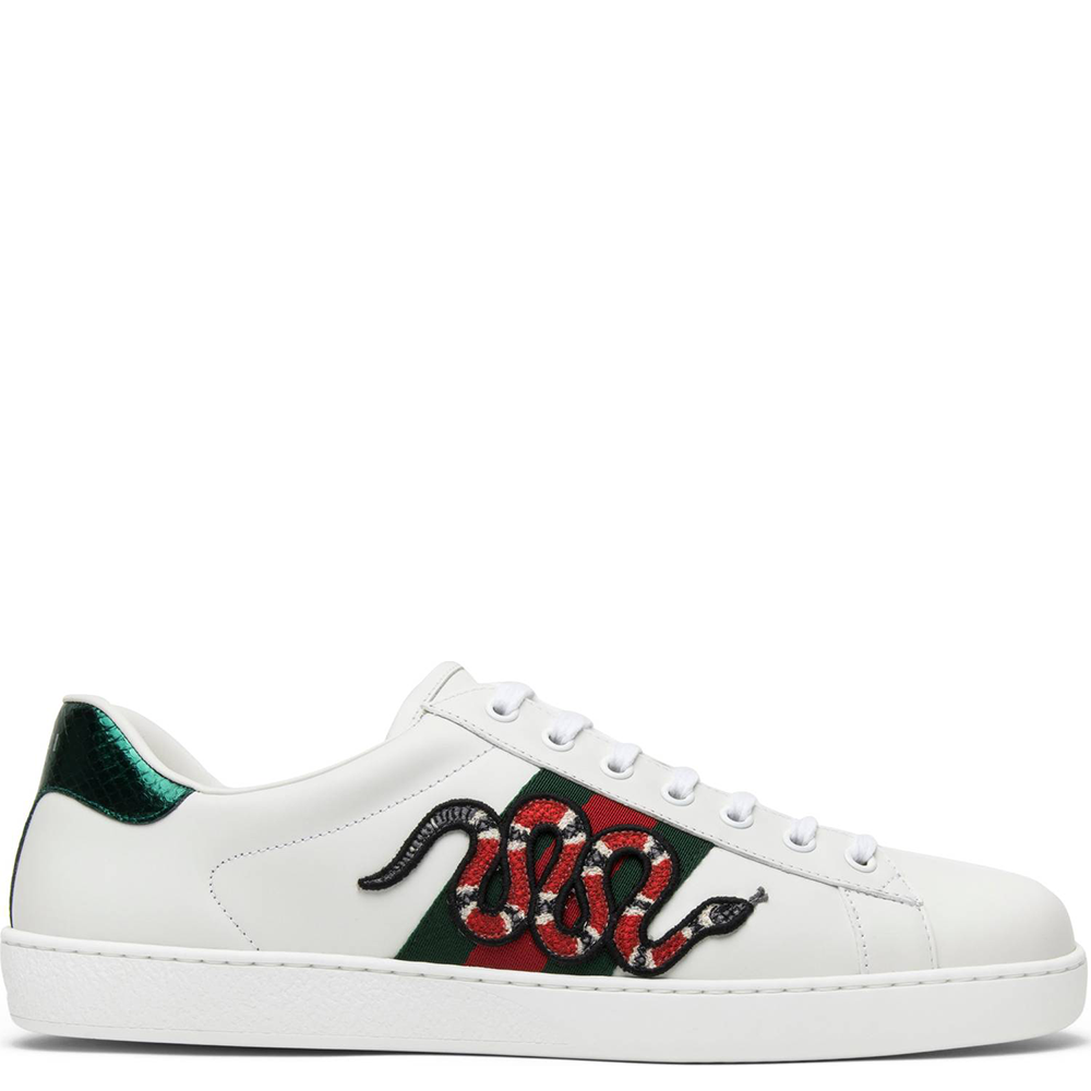Gucci embroidered snake on sale