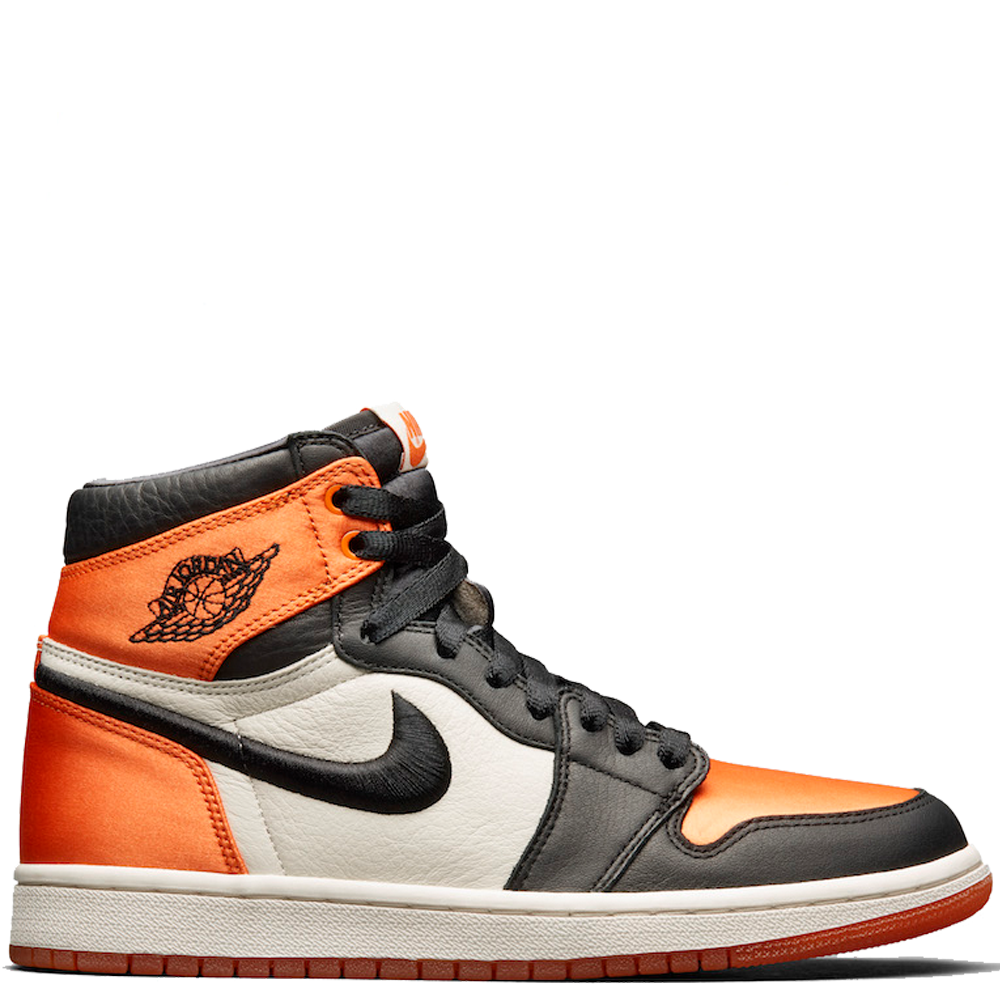 satin jordan 1 orange