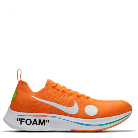 Nike Zoom Fly Mercurial Flyknit Off-White 'Total Orange' (A02115 800)