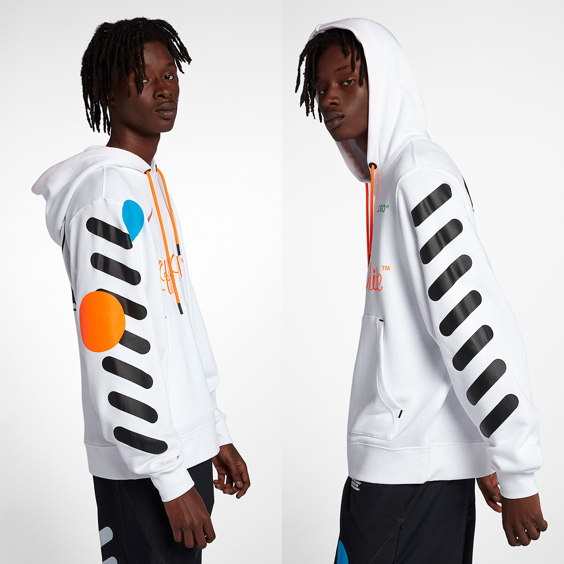 off white football hoodie