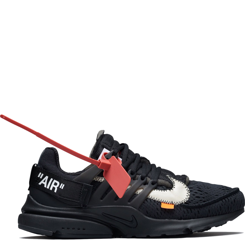 nike presto off white black