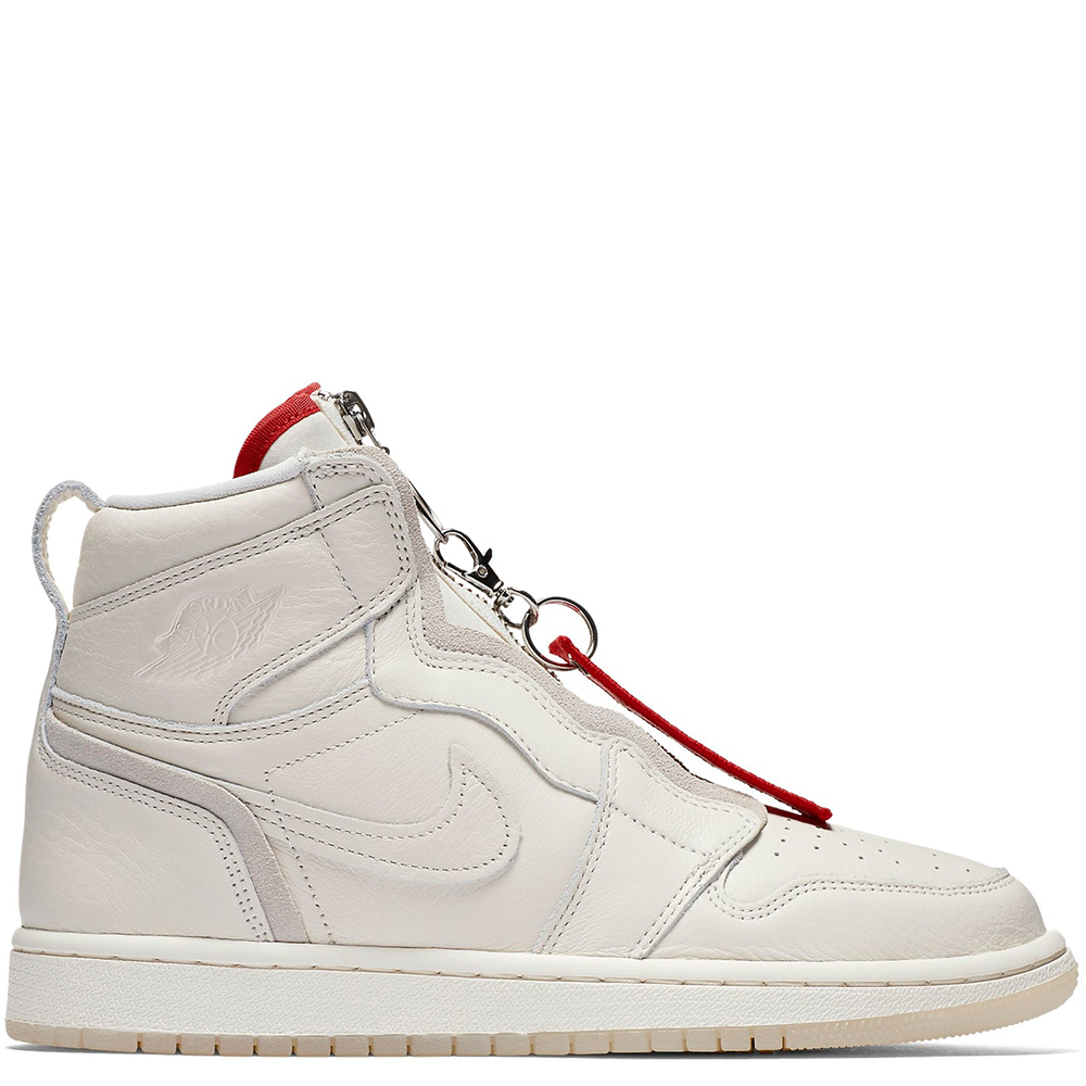 jordan 1 high zip white