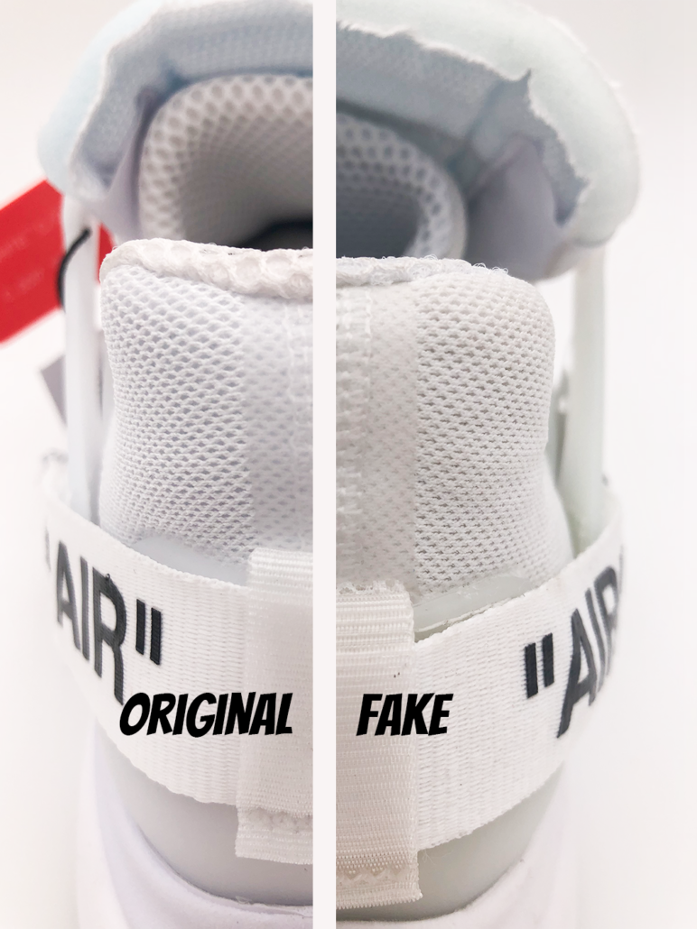 fake presto off white