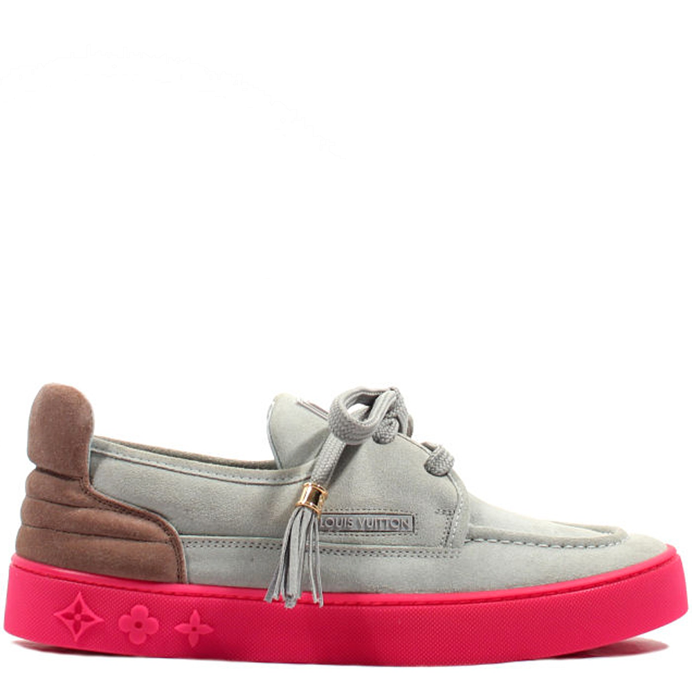 Louis Vuitton Mr. Hudson Kanye Grey/Pink (Signed) Men's - YP6U8PSC - US