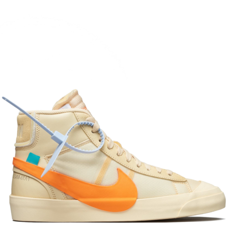 Nike Blazer Mid Off-White Virgil Abloh 'All Hallows Eve' (AA3832 700)