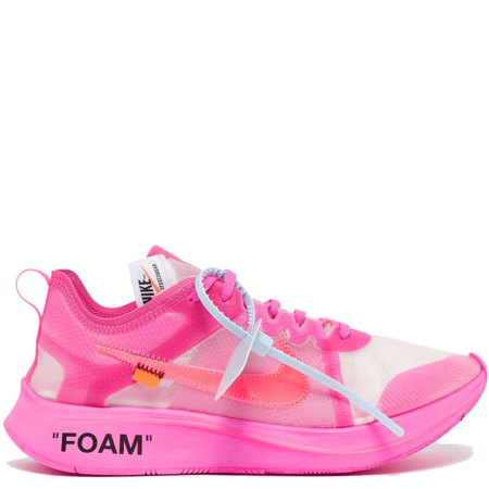 Nike Zoom Fly SP Off-White 'Tulip Pink' (AJ4588 600)