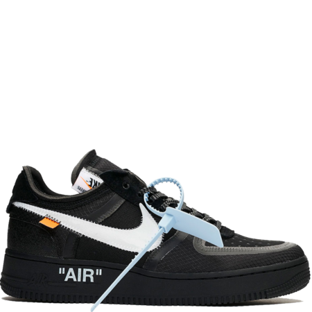 Nike Air Force 1 Low Virgil Abloh Off-White 'Black' (AO4606 001)