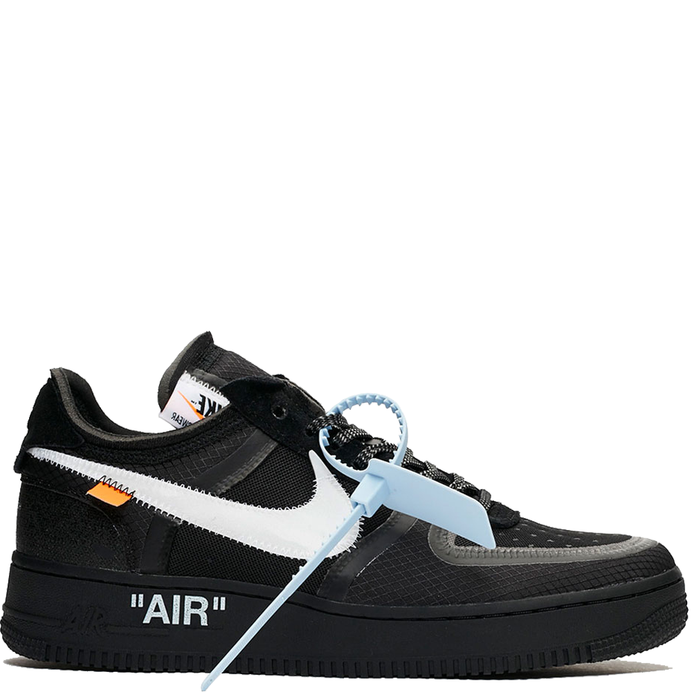 nike x off white air force 1 low black