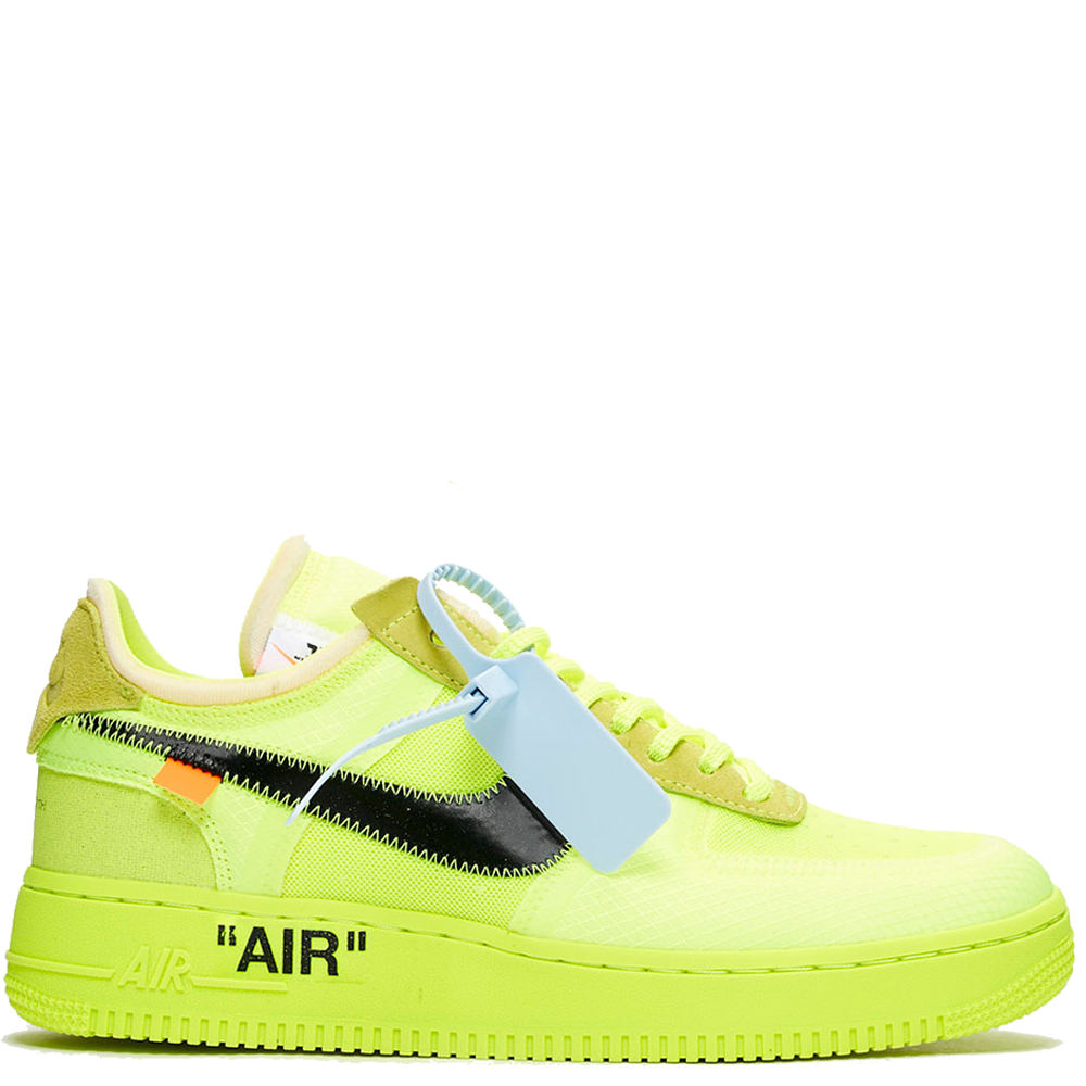 Nike Air Force 1 Low Off White Volt Pluggi