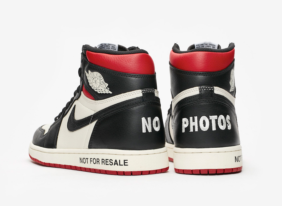 nike air jordan 1 retro not for resale