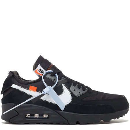 Nike Air Max 90 Virgil Abloh Off-White 'Black' (AA7293 001)