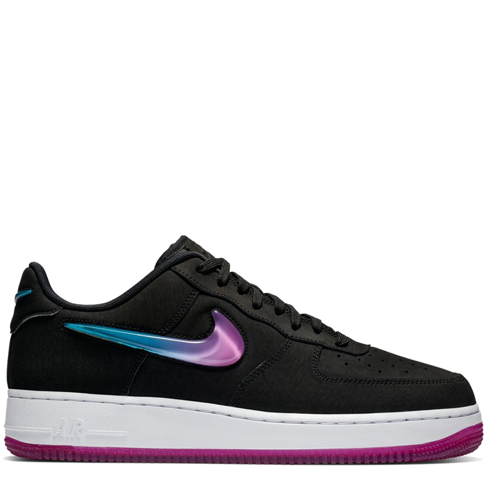 air force 1 jelly jewel black