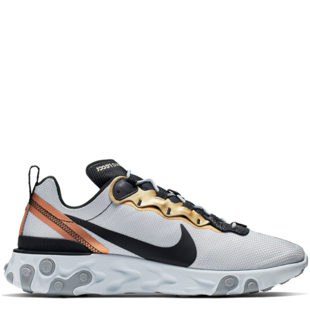 Nike React Element 55 'Gold Ranger' (CD7627 001)