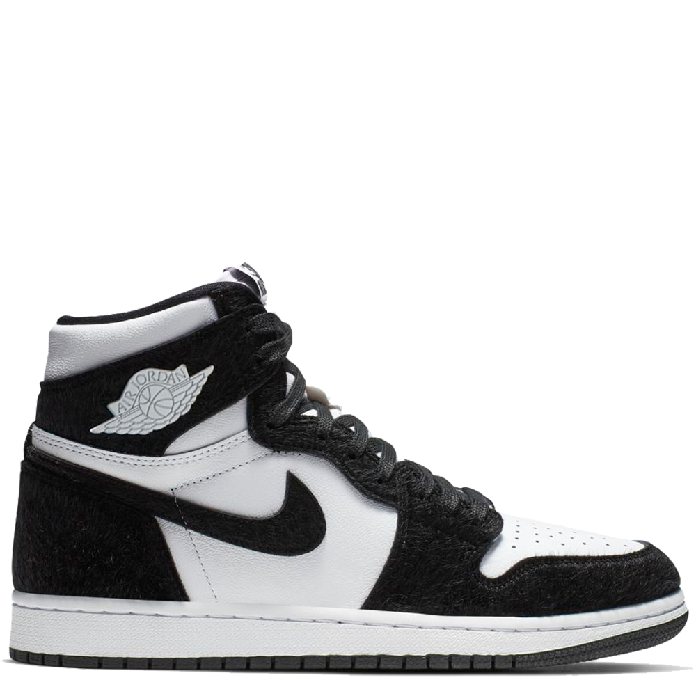 jordan 1 black and white twist