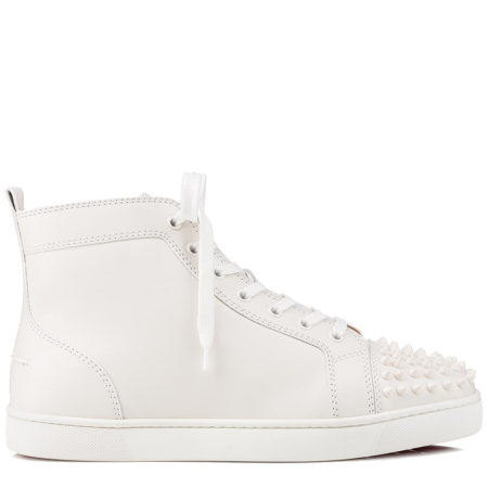 Christian Louboutin Lou Spikes 'White' (11510613047)