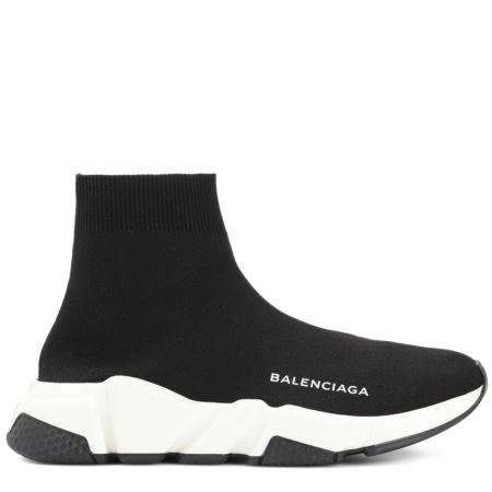 Balenciaga Speed Trainer Mid 'Black White' (530349 W05G9 1000)