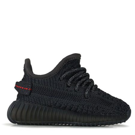 Adidas Yeezy Boost 350 V2 Infant 'Black Non-Reflective' (FU9011)