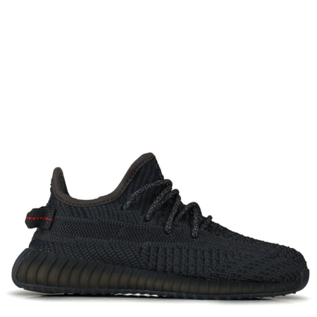 Adidas Yeezy Boost 350 V2 Kids 'Black Non-Reflective' (FU9013)