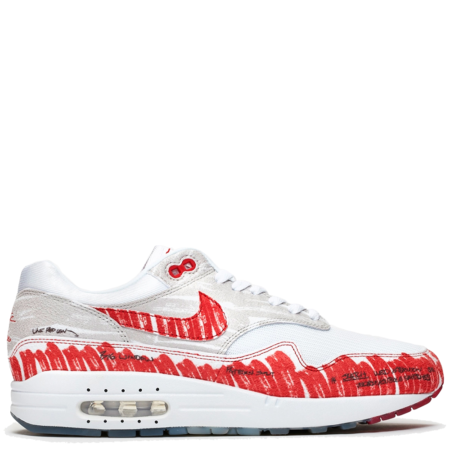 Nike Air Max 1 'Sketch To Shelf University Red' (CJ4286 101)