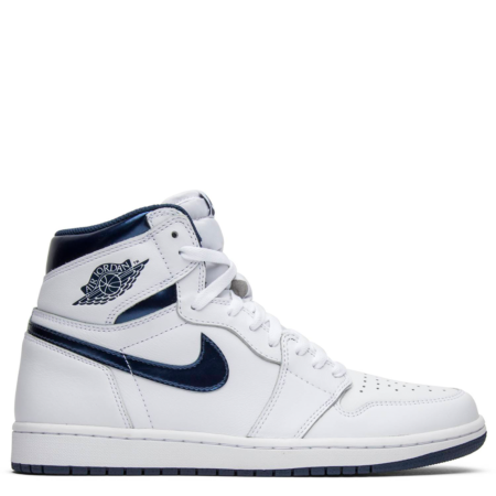 Air Jordan 1 Retro High OG 'Metallic Navy Blue' (555088 106)