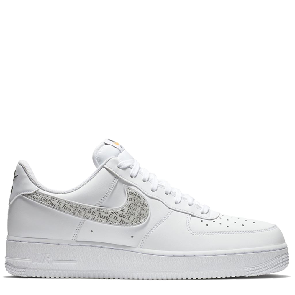 white just do it air forces