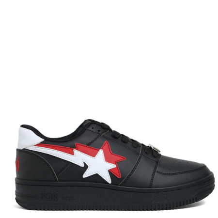 A Bathing Ape Bapesta Low 'Double Black' (1E80191004 001)