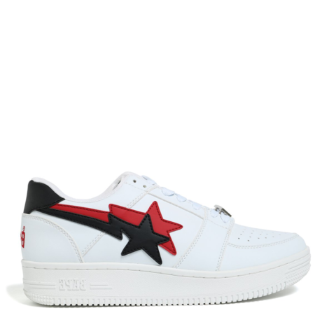 A Bathing Ape Bapesta Low 'Double White' (1E80191004 002)