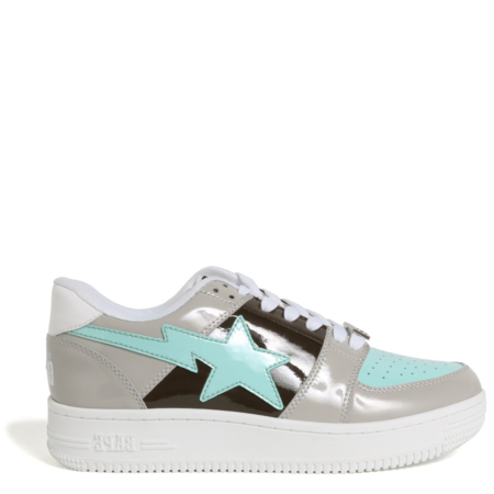 A Bathing Ape Bapesta Low 'Bicolor Grey Mint' (1F30191001 001)