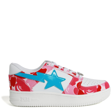 A Bathing Ape Bapesta Low 'ABC Rose Camo' (1F30191003 003)