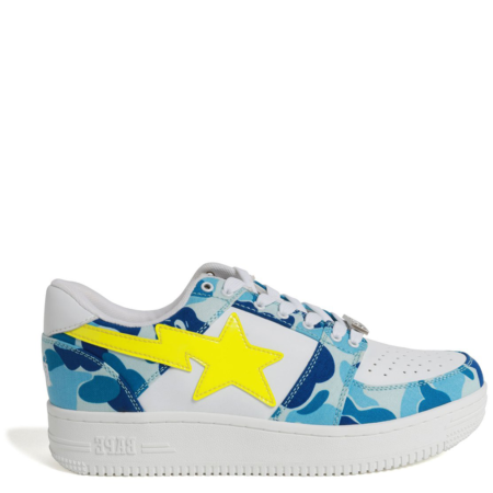 A Bathing Ape Bapesta Low 'ABC Blue Camo' (1F30191003 001)