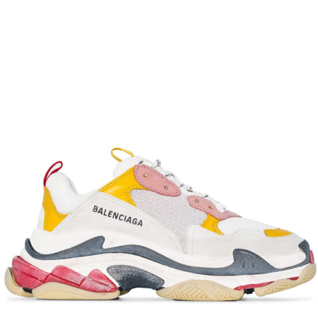 Balenciaga Triple S Trainer 'White Rose Black' (W) (524038 W09O5 9035)