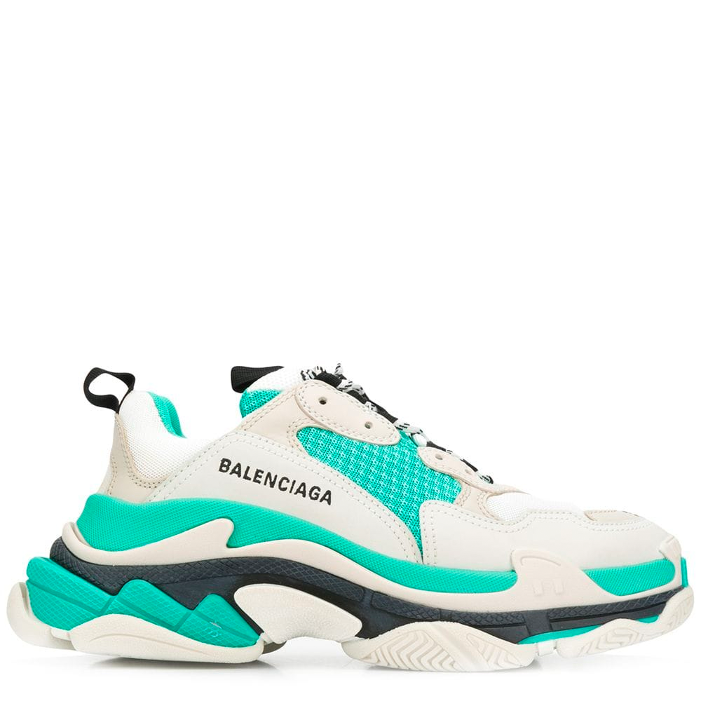 Balenciaga Triple S Trainer Light Blue W Pluggi