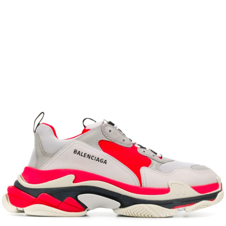 Balenciaga Triple S Trainer 'Grey Red' (536737 W09OH)