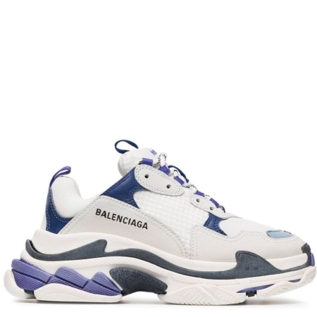 Balenciaga Triple S Trainer 'White Navy' (W) (541641 W09OF 9095)