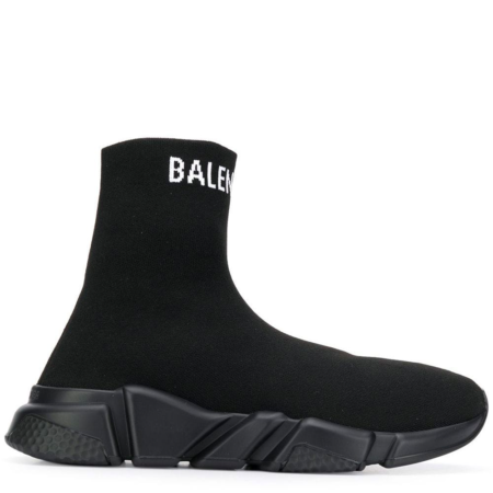 Balenciaga Speed Trainer 'Triple Black Logo' (W) (566986 W1P20 1000)