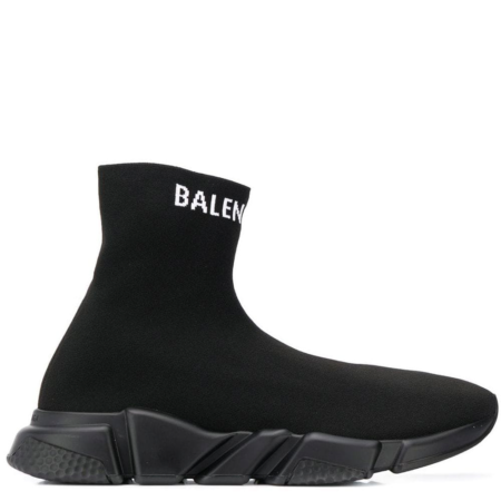 Balenciaga Speed Trainer 'Triple Black Logo' (567043 W1P20)