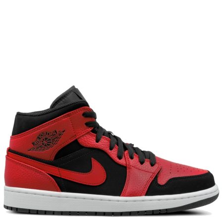 Air Jordan 1 Mid 'Bred' (554724 054)