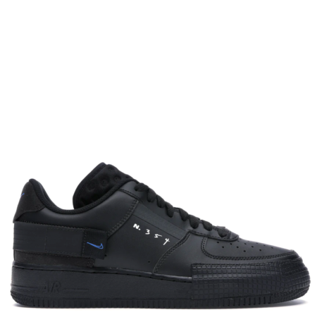 Nike Air Force 1 Low 'Type Black Blue' (AT7859 001)