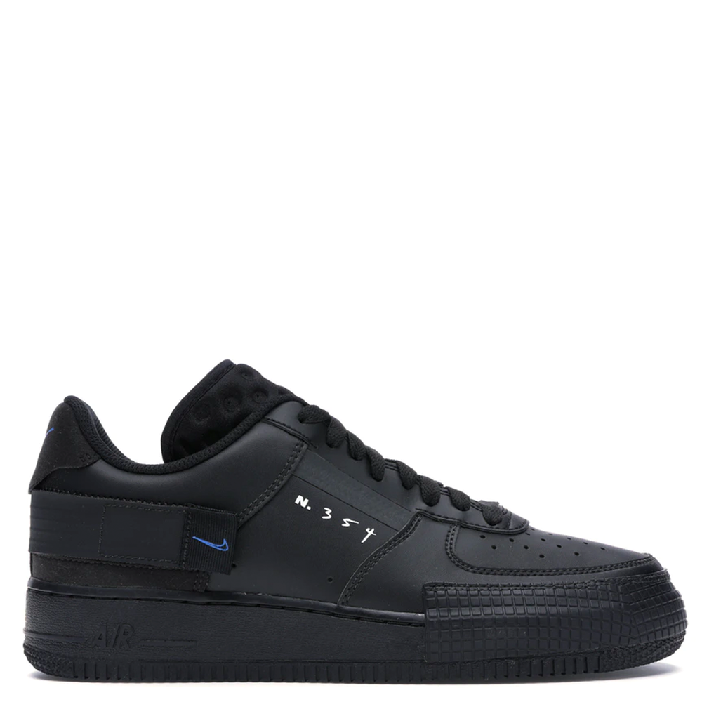 nike air force 1 black blue