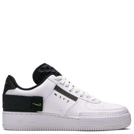 Nike Air Force 1 Low 'Type White Black Volt' (AT7859 101)