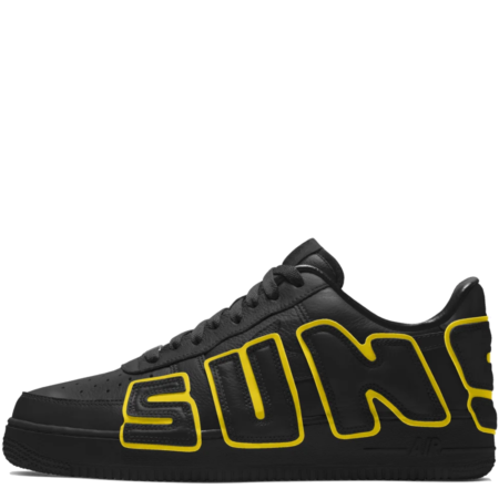 Nike By You Air Force 1 Low Cactus Plant Flea Market 'Air Sunshine Yellow Black' (Leather Tongue) (CK4746 991)