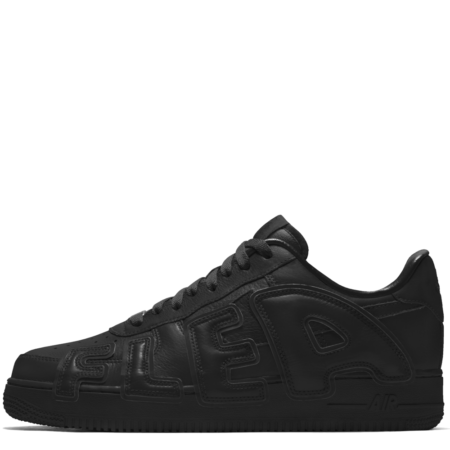 Nike By You Air Force 1 Low Cactus Plant Flea Market 'Air Flea Triple Black' (Leather Tongue) (CK4746 991)