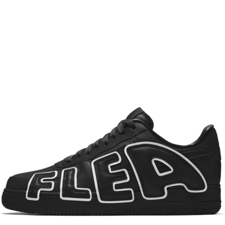 Nike By You Air Force 1 Low Cactus Plant Flea Market 'Air Flea White Black' (Leather Tongue) (CK4746 991)