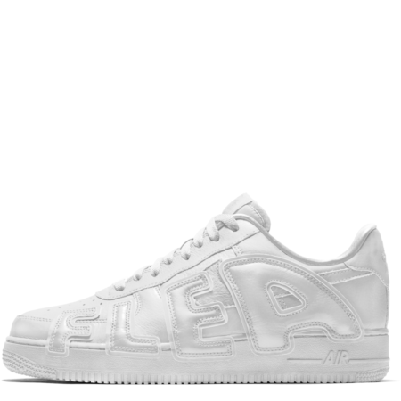 Nike By You Air Force 1 Low Cactus Plant Flea Market 'Air Flea Triple White' (Nylon Tongue) (CK4746 991)